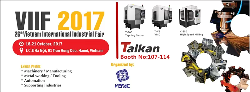 Taikan sẽ tham dự viif 2017 tại Hà Nội Việt Nam