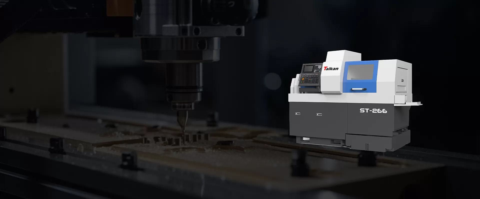 Máy tiện tự động kiểu Thụy Sĩ CNC
