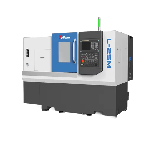Máy tiện CNC xoay ngang (phay) Độ chính xác cao L-25M