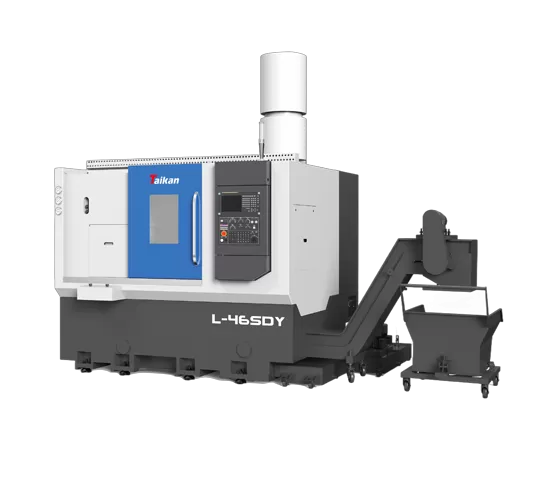 Máy tiện CNC xoay ngang (phay) Độ chính xác cao L-46SDY