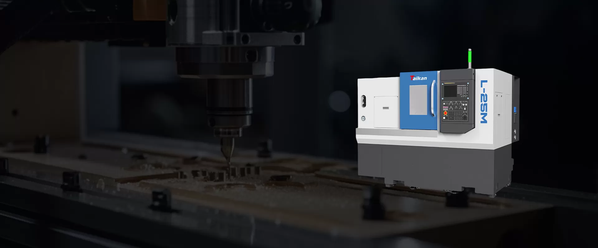 Máy tiện hợp chất xoay ngang (phay) CNC L-M Series